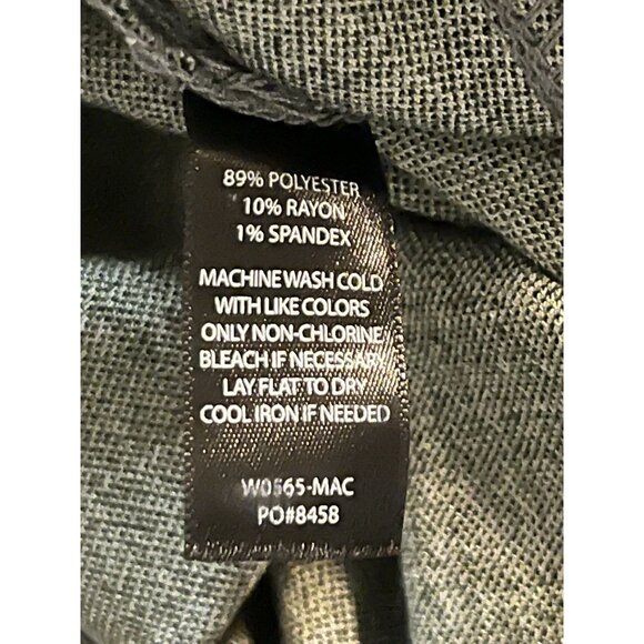 Betabrand Pants Womens XL Long (Tall) Plaid Wide Leg Pull-On Stretch - Picture 9 of 16